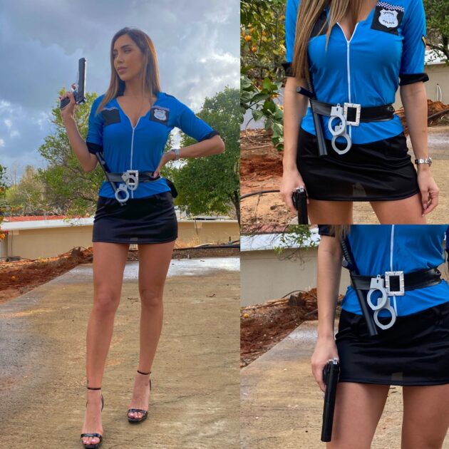תחפושת שוטרת עם אביזרים