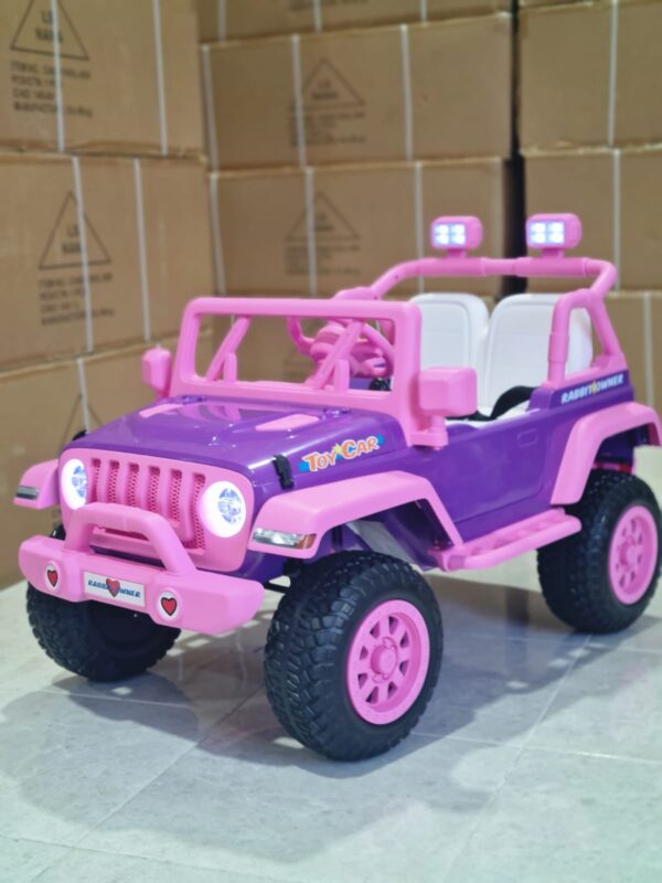 ⁦ממונעים - רוביקון נסיכות ורוד 4x4⁩ – תמונה ⁦2⁩