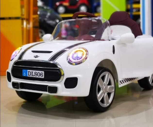 ממונעים - מיני קופר לבנה 12V