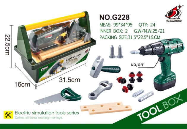 ארגז כלי עבודה עם כלים